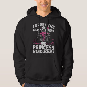Nurse For Women Cool This Princess Wears Scrubs 1 Hoodie