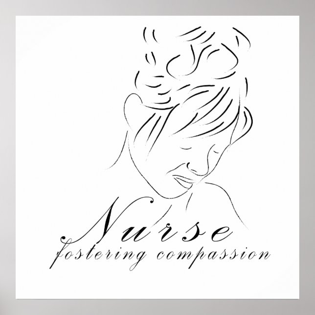 Nurse "Fostering Compassion" Print (Front)