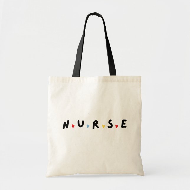 Nurse Friends Inspired Tote Bag (Front)