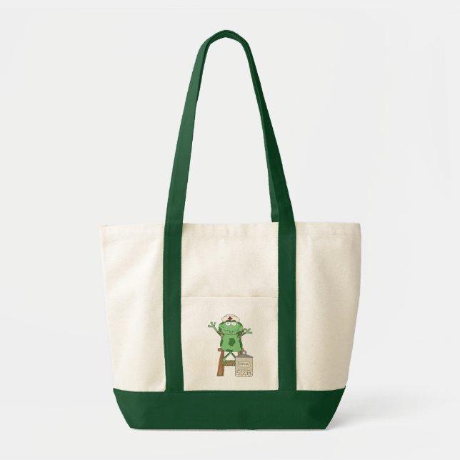 Nurse Frog Tote bag (Front)