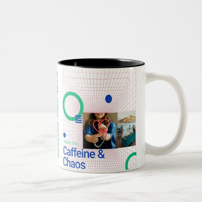 Nurse Fuel Coffee Mug – Funny Caffeine & Chaos  (Right)