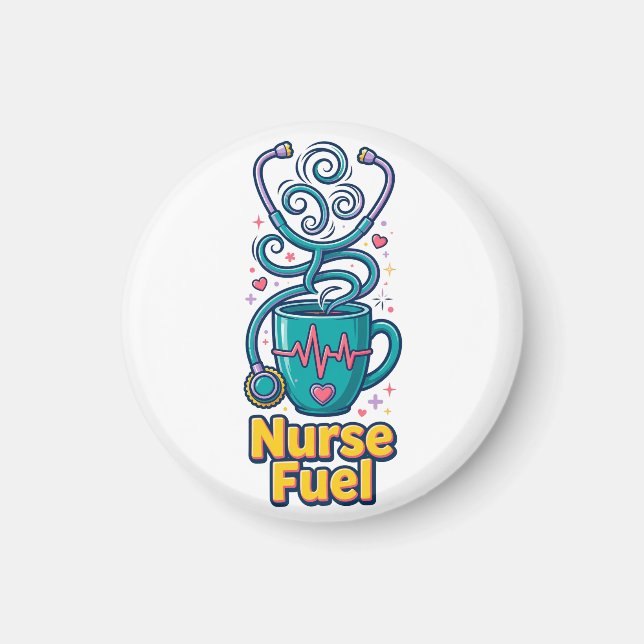 Nurse Fuel Magnet (Front)