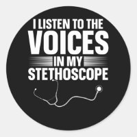 Nurse Funny Stethoscope Doctor Joke