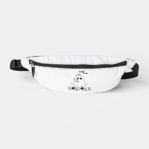 Nurse Ghost Cute Halloween Design Classic T-Shirt Bum Bags