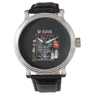 Nurse Gift 12 Days Of Nursing Watch