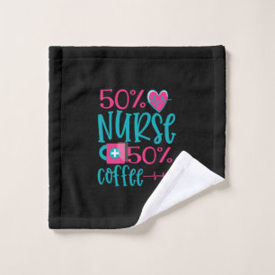 Nurse Gift 50 Nurse 50 Coffee Wash Cloth