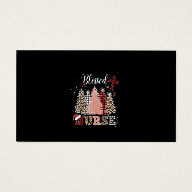 Nurse Gift Blessed Nurse (Front)