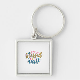 Nurse Gift   Blessed Nurse Key Ring