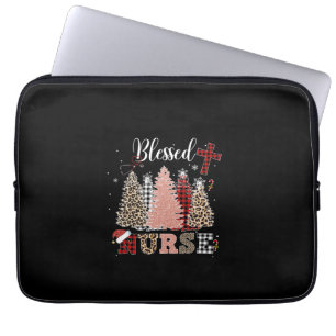 Nurse Gift Blessed Nurse Laptop Sleeve