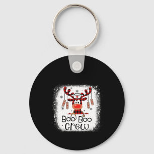 Nurse Gift Boo Boo Crew Key Ring