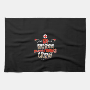 Nurse Gift Er Nurse Christmas Crew Tea Towel