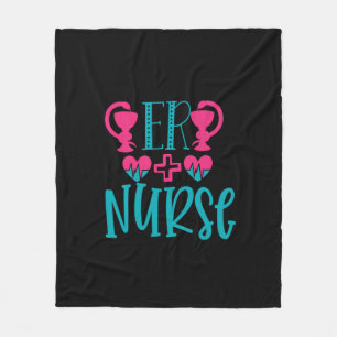 Nurse Gift Er Nurse Fleece Blanket