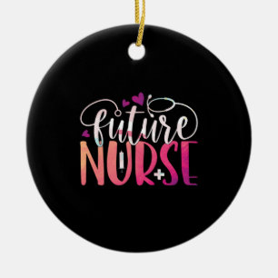 Nurse Gift Future Nurse Ceramic Tree Decoration