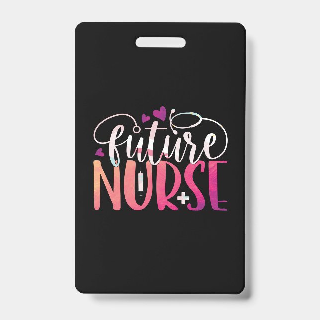 Nurse Gift | Future Nurse ID Badge (Front)
