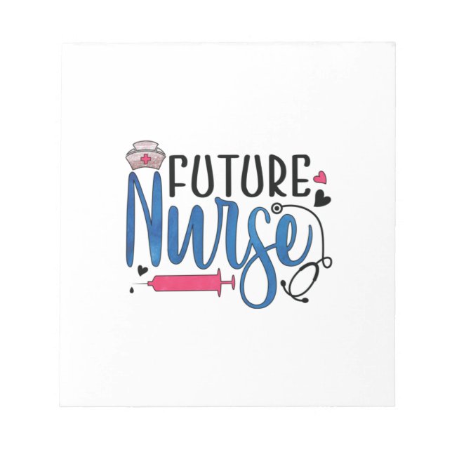 Nurse Gift | Future Nurse Notepad (Front)