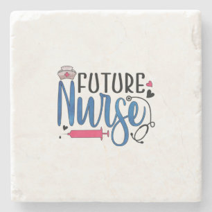 Nurse Gift   Future Nurse Stone Coaster