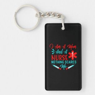 Nurse Gift I Am A Mum And A Nurse Key Ring