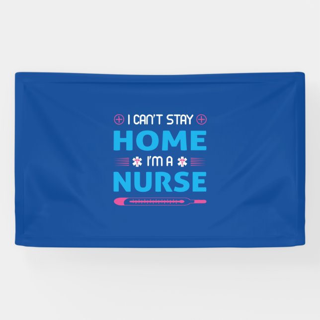 Nurse Gift | I Am A Nurse Banner (Horizontal)
