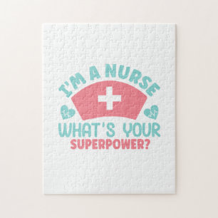 Nurse Gift   I Am A Nurse Jigsaw Puzzle