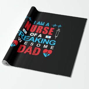 Nurse Gift I Am A Nurse Of A Freaking Wrapping Paper