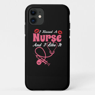 Nurse Gift   I Kissed A Nurse And I Like It Case-Mate iPhone Case
