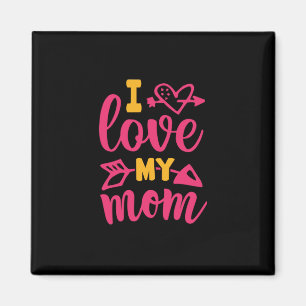 Nurse Gift I Love My Mum Magnet