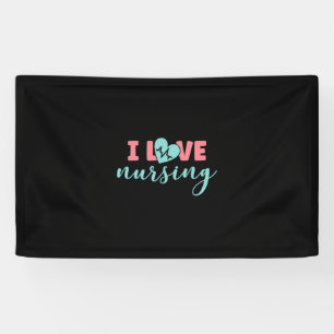 Nurse Gift   I Love Nursing Banner
