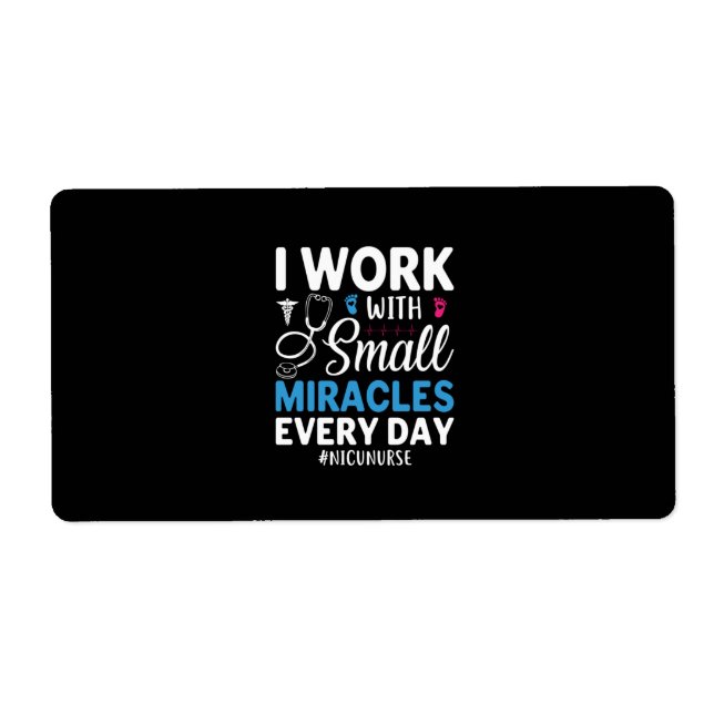 Nurse Gift | I Work With Small (Front)