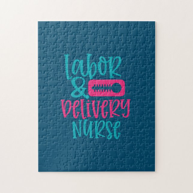 Nurse Gift | Labour Belivery Nurse Jigsaw Puzzle (Vertical)