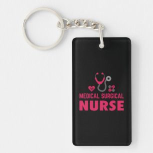 Nurse Gift Medical Surgical Nurse Key Ring