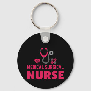 Nurse Gift Medical Surgical Nurse Key Ring