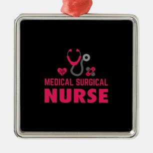 Nurse Gift Medical Surgical Nurse Metal Tree Decoration