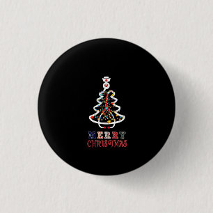 Nurse Gift Mery Christmas 3 Cm Round Badge