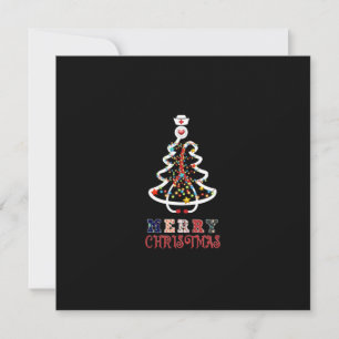 Nurse Gift Mery Christmas Holiday Card