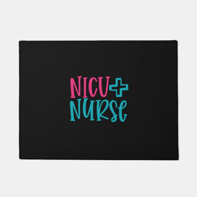 Nurse Gift | NICU Nurse Doormat (Front)