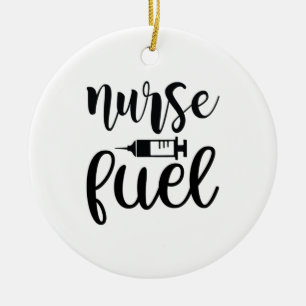 Nurse Gift Nurse Fuel Ceramic Tree Decoration