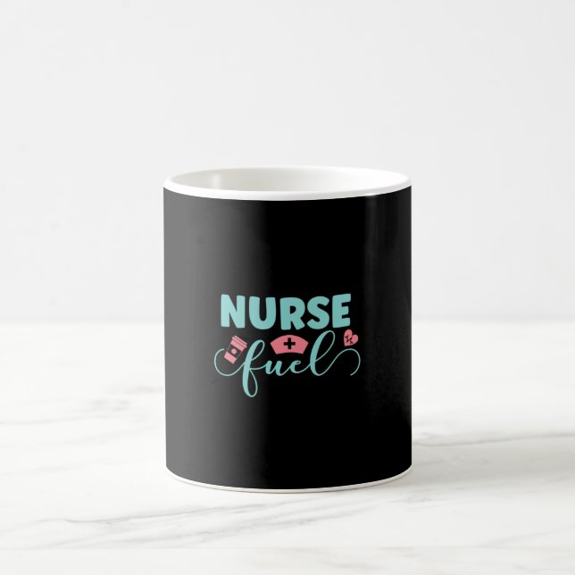 Nurse Gift Nurse Fuel Coffee Mug (Center)