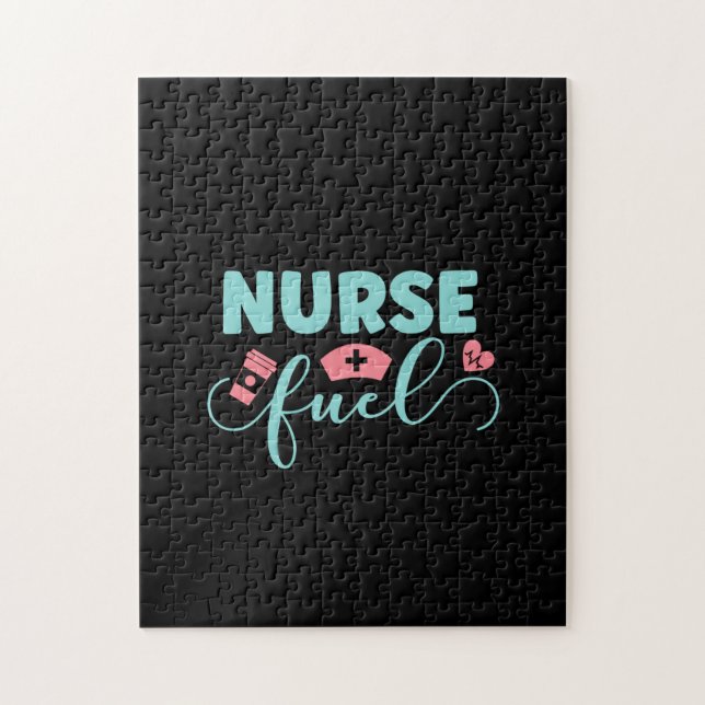 Nurse Gift Nurse Fuel Jigsaw Puzzle (Vertical)