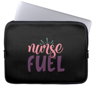 Nurse Gift Nurse Fuel Laptop Sleeve