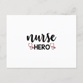 Nurse Gift Nurse Hero Postcard