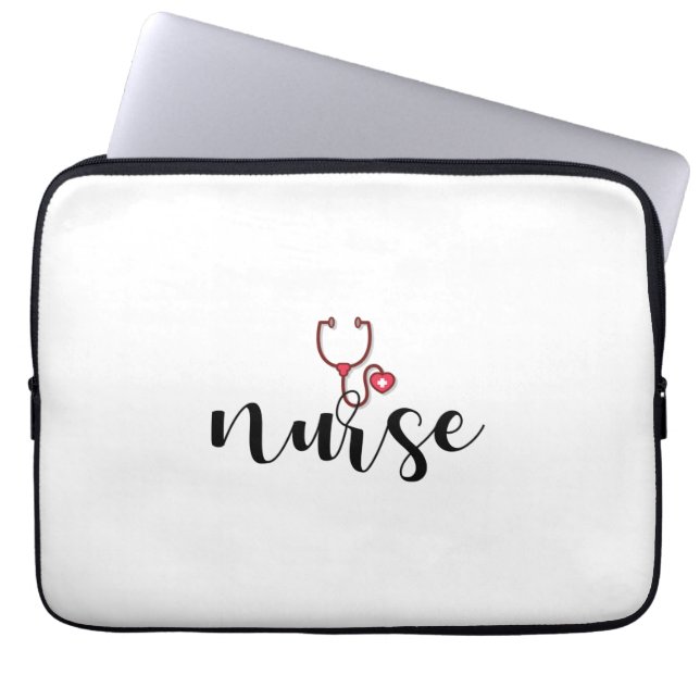 Nurse Gift Nurse Laptop Sleeve (Front)