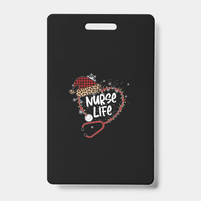 Nurse Gift Nurse Life ID Badge (Front)