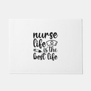 Nurse Gift Nurse Life Is The Best Life Doormat