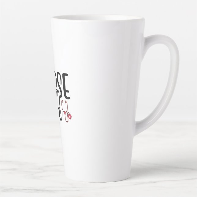 Nurse Gift Nurse Life Latte Mug (Right)