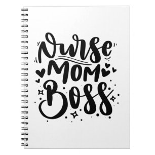 Nurse Gift Nurse Mum Boss Notebook