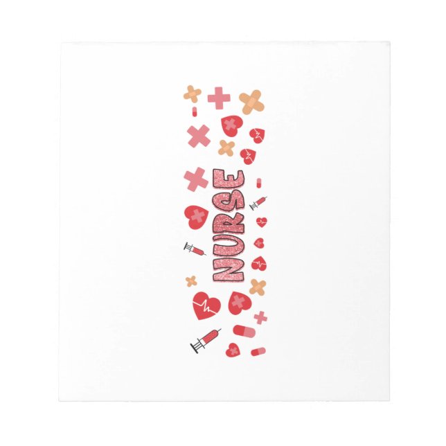 Nurse Gift Nurse Pen Wrap Bundle Notepad (Front)