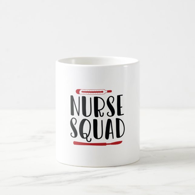 Nurse Gift Nurse Squad Coffee Mug (Center)