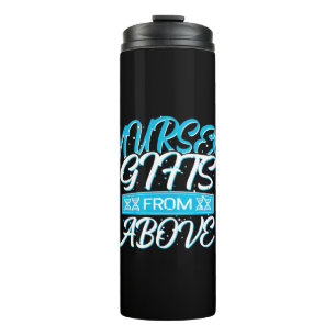 Nurse Gift Nurses Gifts From Above Thermal Tumbler