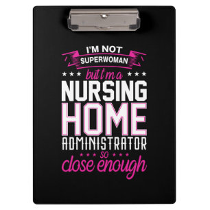 Nurse Gift Nursing Home Administrator Clipboard