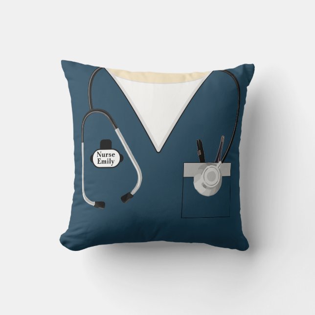 Nurse Gift, Nursing School Graduation, Stethoscope Cushion (Front)